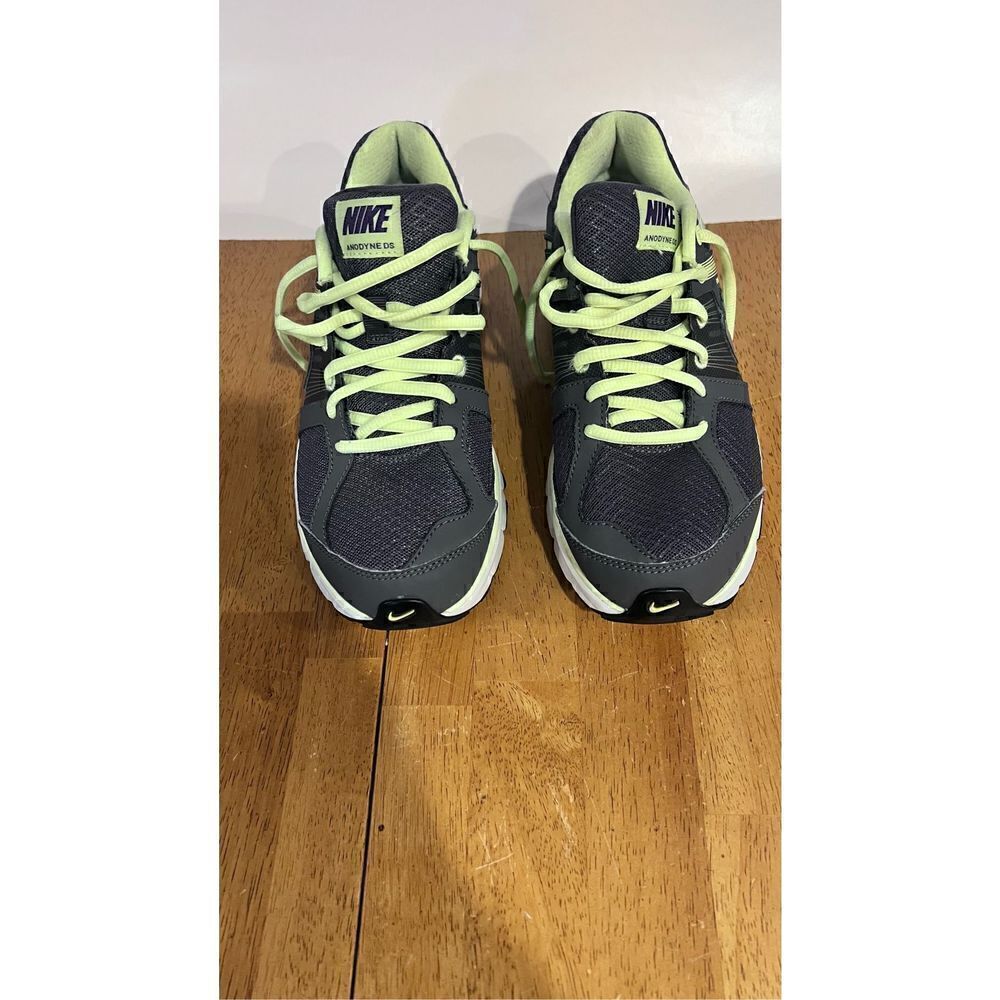 NIKE ANODYNE DS DARK GRAY YELLOW TRIM SNEAKER SHOES WOMENS SIZE 6.5